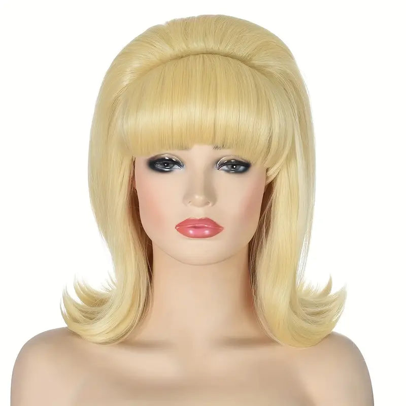 50's Flip Wig Blonde