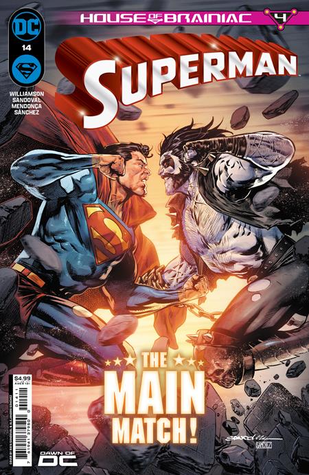 SUPERMAN #14 CVR A RAFA SANDOVAL (HOUSE OF BRAINIAC) 5/21/24