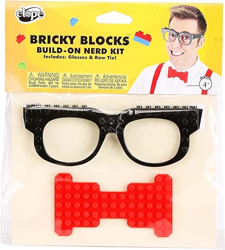 Bricky Blocks Build-On Nerd Kit