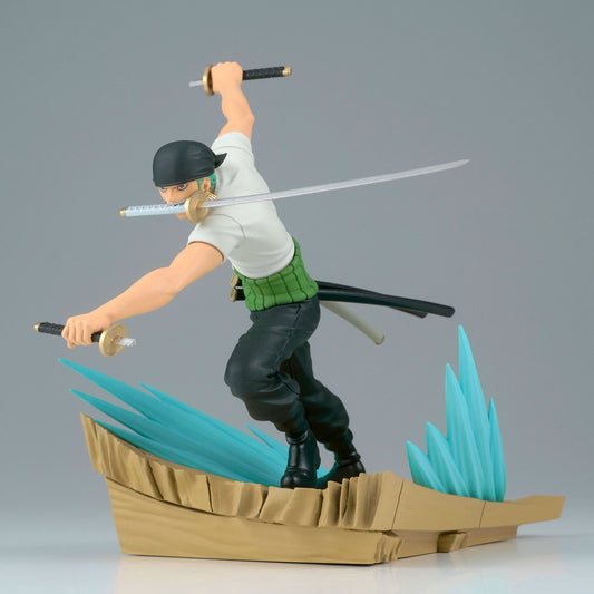 One Piece Roronoa Zoro Senkozekkei Statue