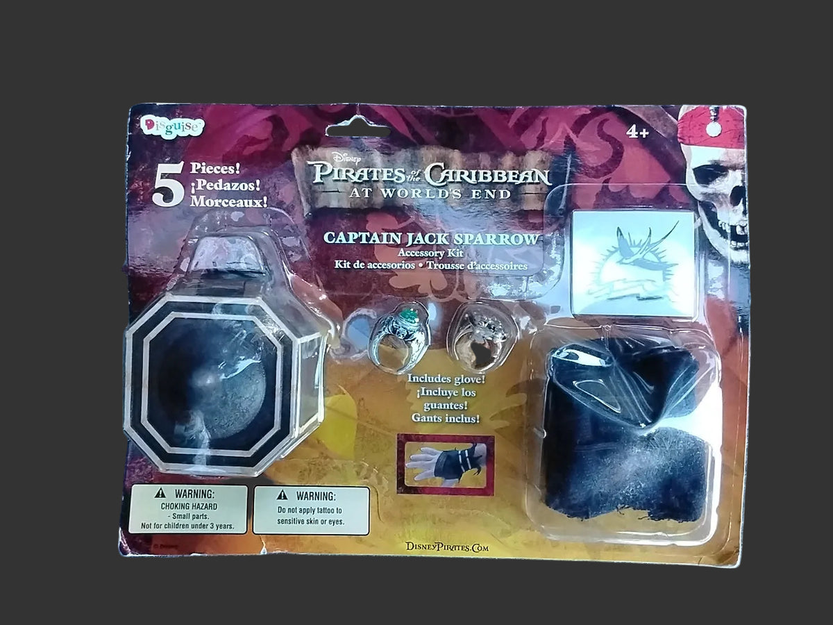 Pirates of the Caribean At World's End - Captain Jack Sparrow Accessory Kit