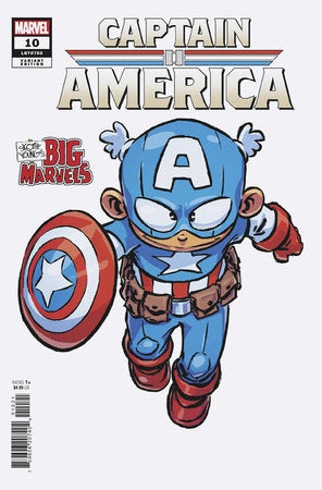 CAPTAIN AMERICA #10 SKOTTIE YOUNG'S BIG MARVEL VARIANT 6/19/24