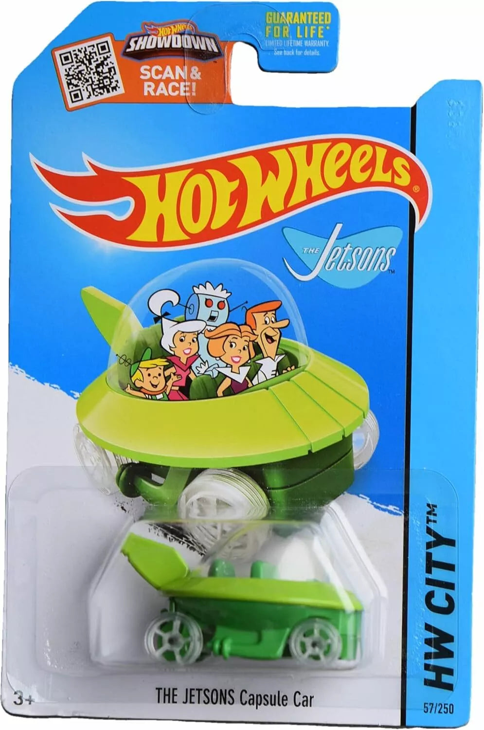 Hot Wheels Showdown HW City The Jetson's Capsule Car 57/250 2013