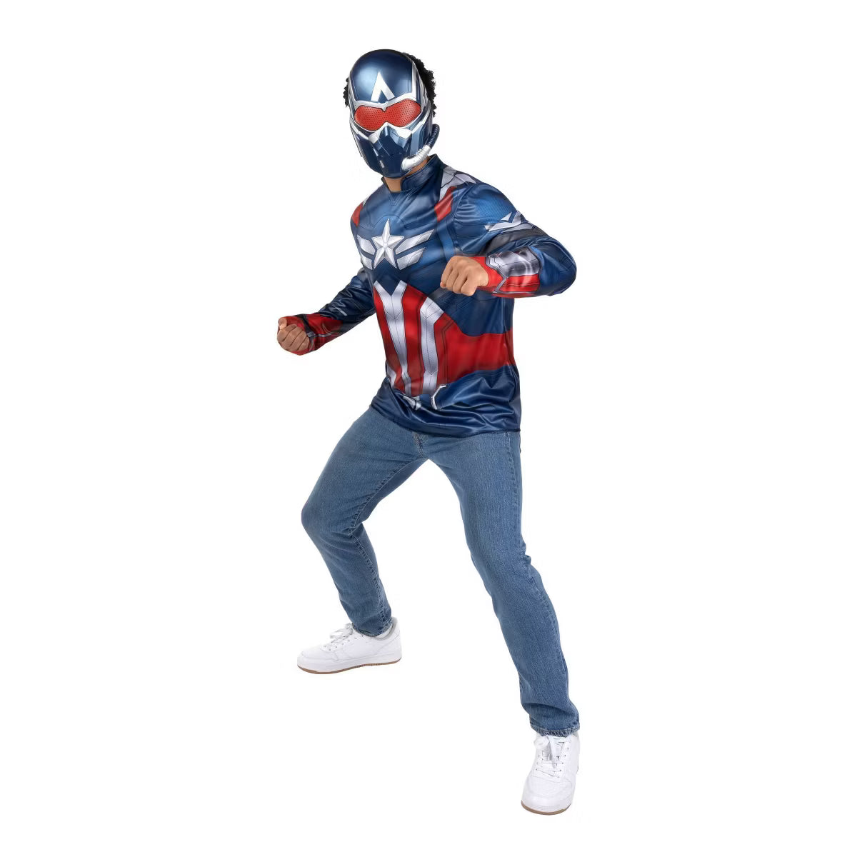 Captain America Brave New World Adult Costume Top and Mask