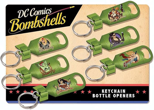 DC Comics Bombshells Keychain Bottle Opener: Wonder Woman