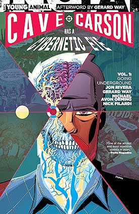 Cave Carson hat ein Interstellar Eye #1 2018 