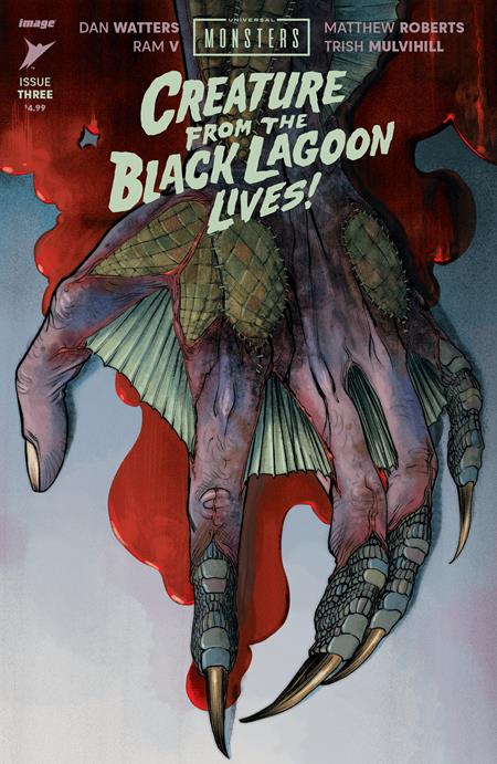 6/26/24 UNIVERSAL MONSTERS CREATURE FROM THE BLACK LAGOON LIVES #3 (OF 4) CVR A MATTHEW ROBERTS