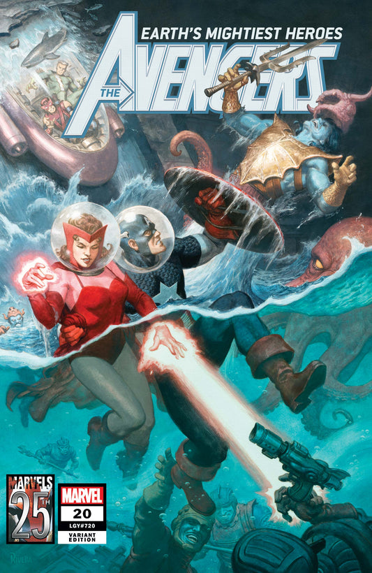 Avengers #20 (CVR B Paolo Rivera Marvels 25th Tribute) (6/26/19)