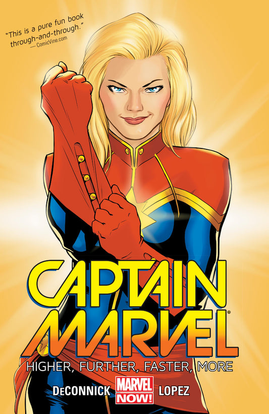 Captain Marvel Vol. 1: Higher, Further, Faster, More TP 2014