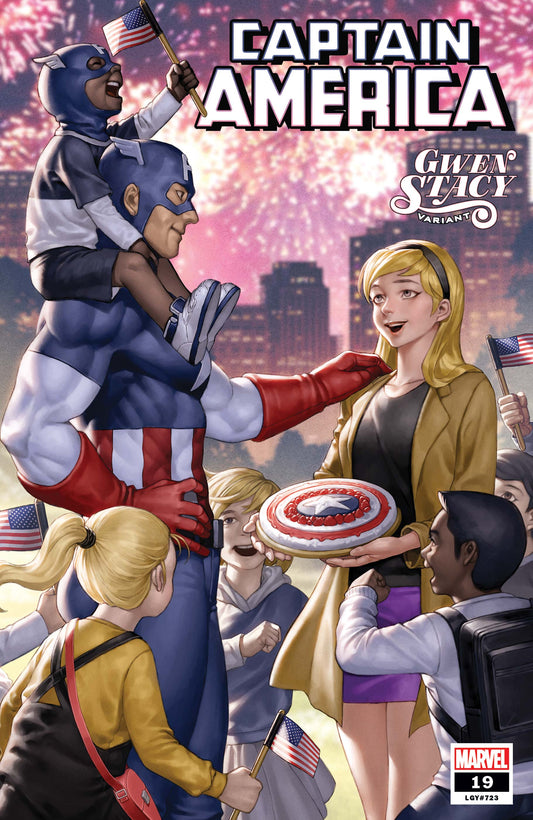 Captain America #19 (CVR B Junggeun Yoon Gwen Stacy) (2/19/20)