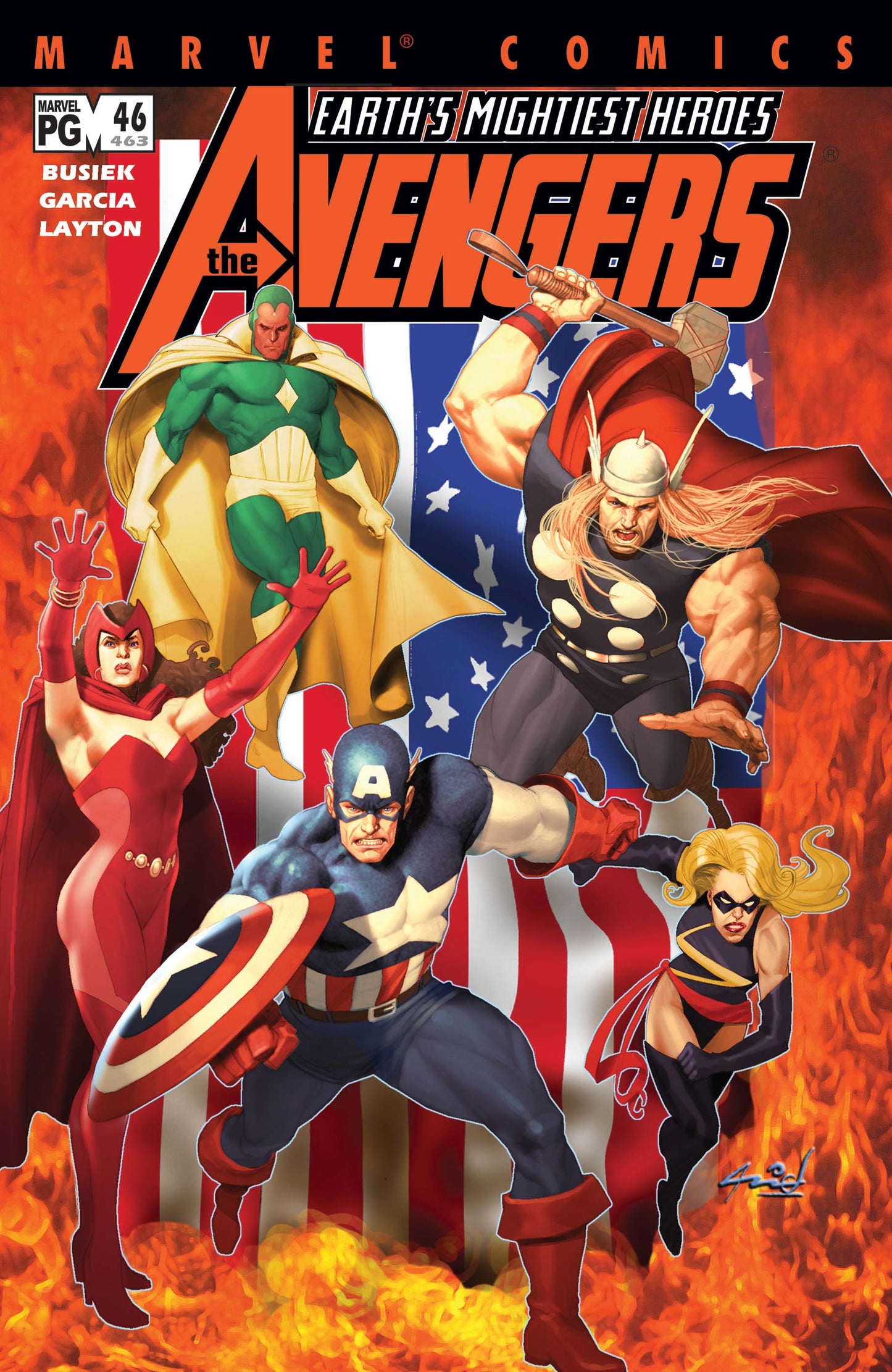 Avengers #46 2001