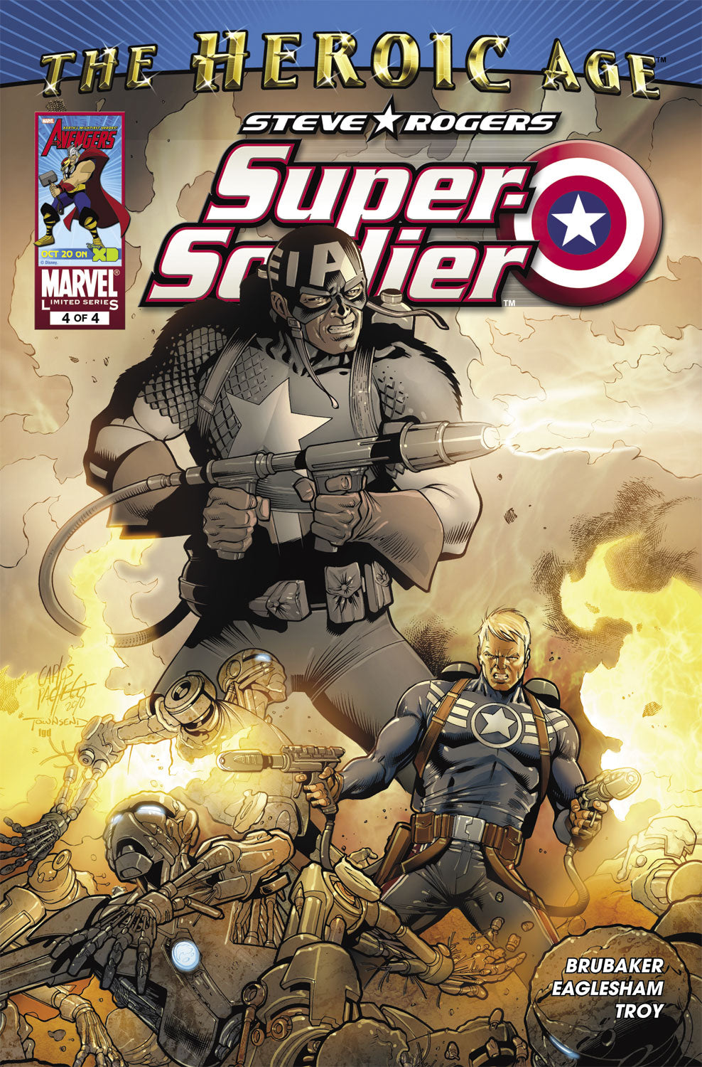 Steve Rogers: Super-Soldier #4 (10/20/10)