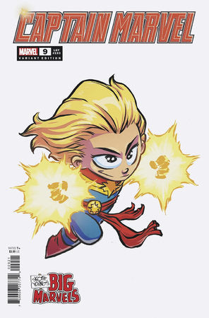 CAPTAIN MARVEL CAPTAIN MARVEL #9 SKOTTIE YOUNG'S BIG MARVEL VARIANT 6/19/24