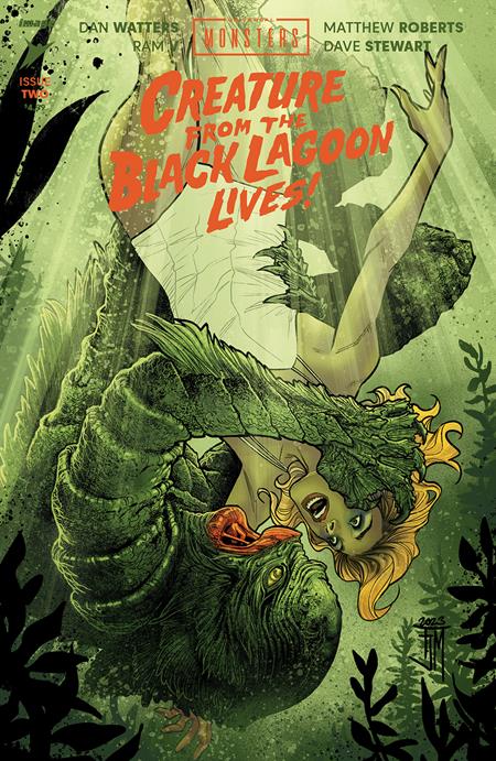 UNIVERSAL MONSTERS CREATURE FROM THE BLACK LAGOON LIVES #2 (OF 4) CVR B FRANCIS MANAPUL VAR 5/29/24