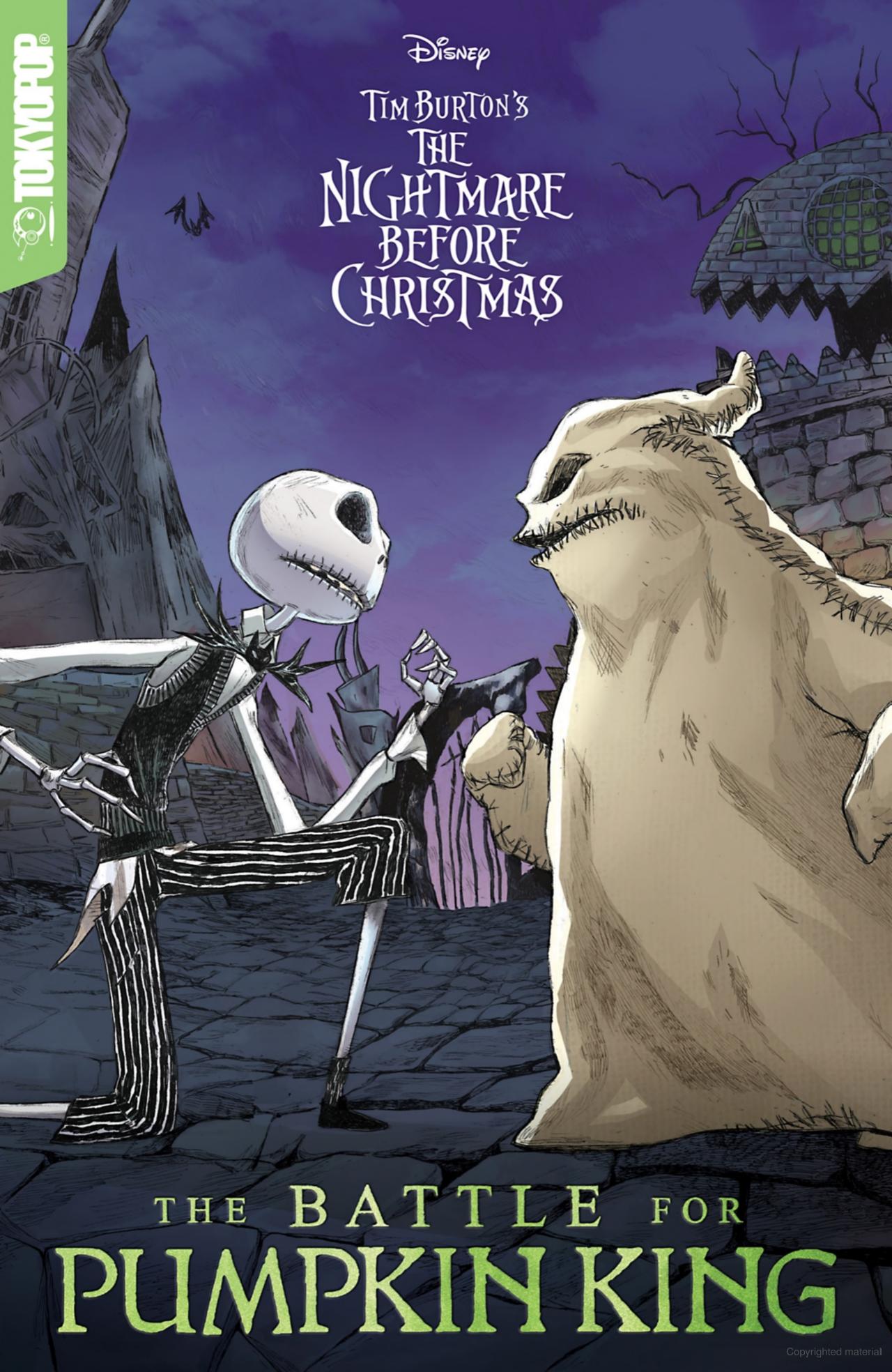 Disney Manga: Pesadilla antes de Navidad de Tim Burton - La batalla por el Rey Calabaza