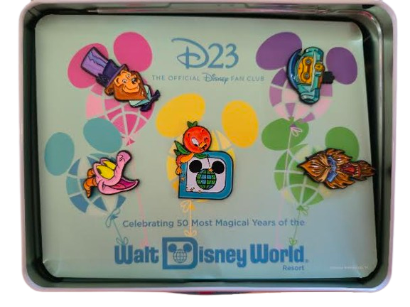 D23 Official Disney Fan Club 2021 Gold Member Collector Set