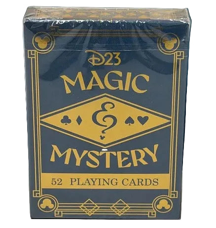 D23 Magic & Mystery Art Deco 52-Playing Card Deck