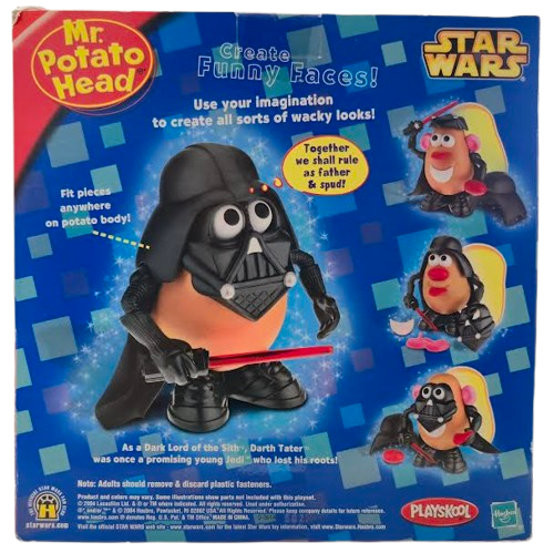 Mr. Potato Head Star Wars Darth Tater 2004 Vintage Toy