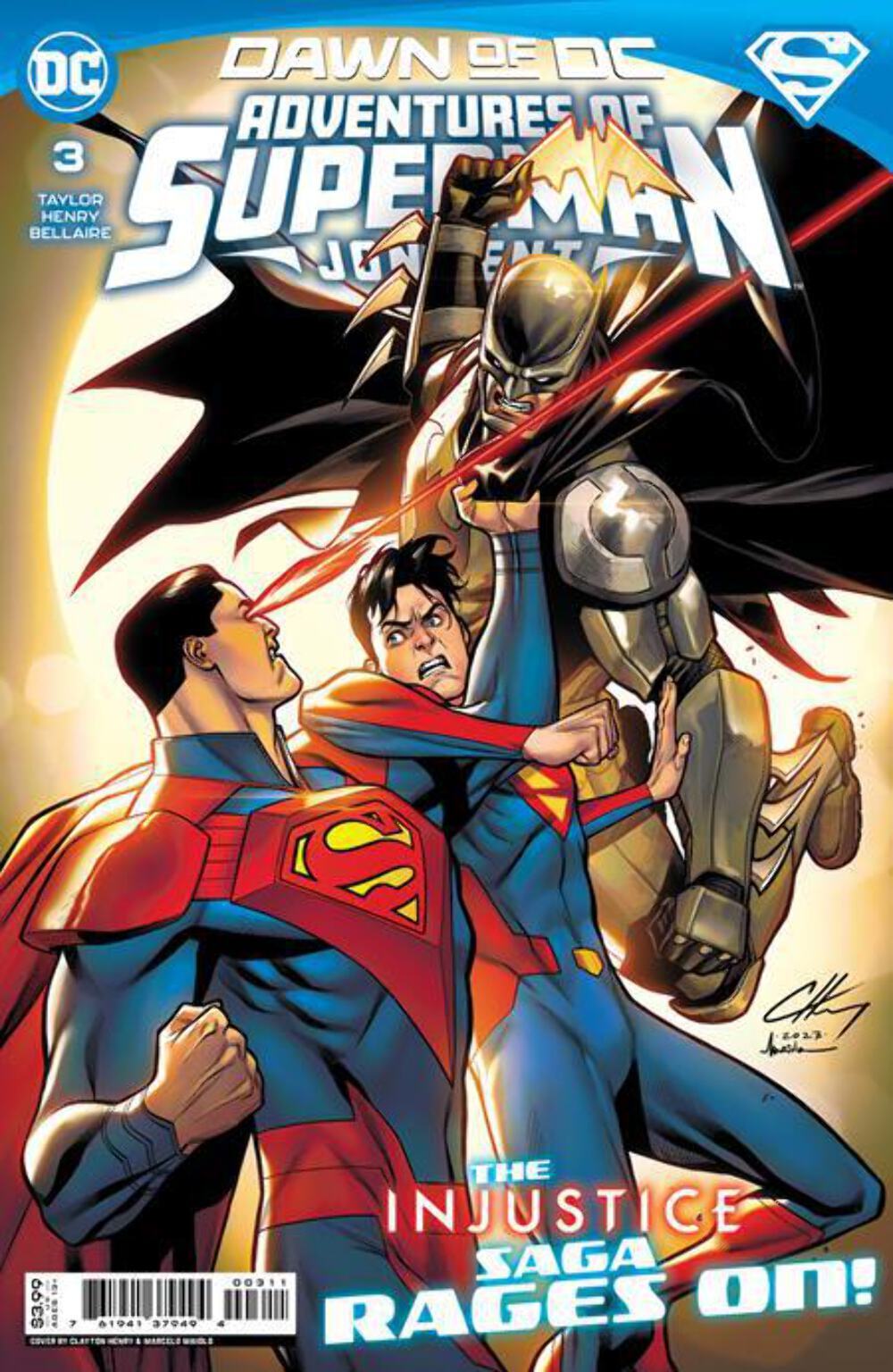 AVENTURAS DE SUPERMAN JON KENT #3-#5