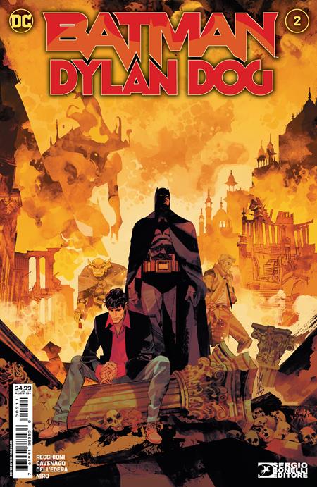 BATMAN DYLAN DOG #2 (OF 3) CVR A GIGI CAVENAGO 4/9/24