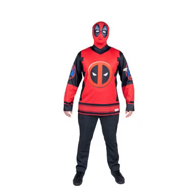 Deadpool Adult Hockey Costume