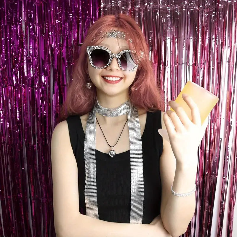 70s Disco Costume Acessories Set