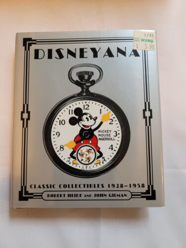 DISNEYANA BOOK Classic Collectibles 1928-1958 MINIATURE SIZE Hardcover Book [22]