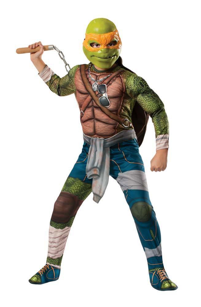 Teenage Mutant Ninja Turtles - Deluxe Michelangelo Costume - Child