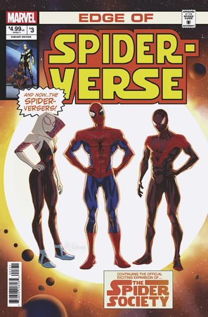 EDGE OF SPIDER-VERSE #3 PETE WOODS HOMAGE VARIANT 4/10/24