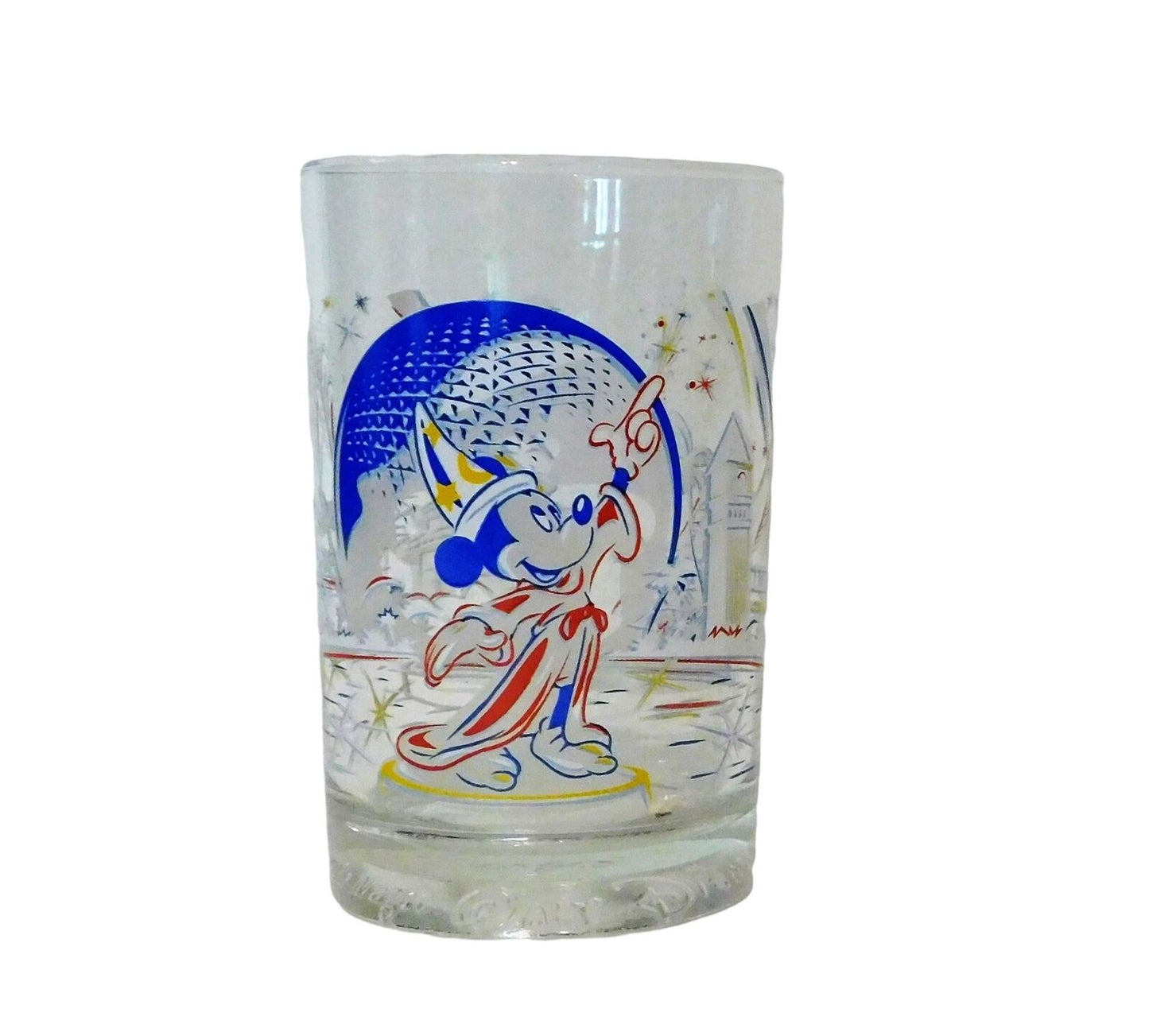 McDonalds Walt Disney World Vaso Epcot Mickey Mouse 25 Aniversario