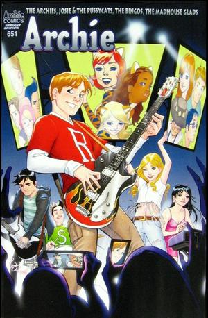 Archie #651 Renae De Liz Battle Of The Bands Cover B Variant 2014