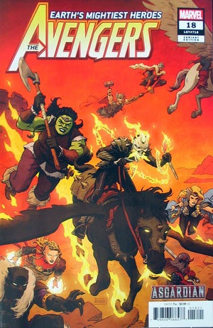 Avengers #18 (CVR B Paolo Rivera Asgardian) (4/24/19)