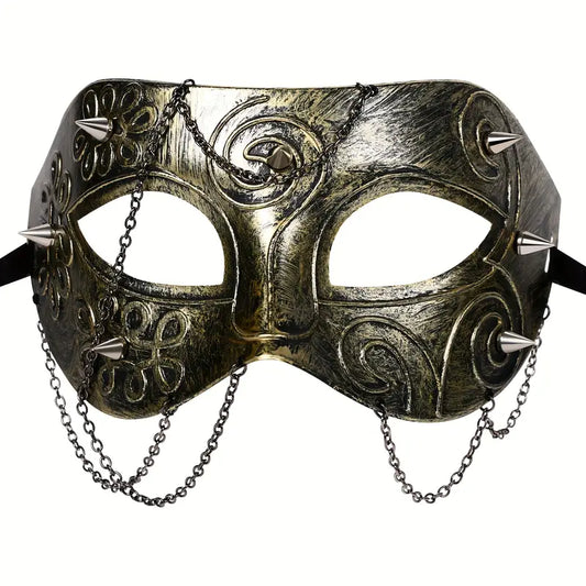 Steampunk Ghost Spiked Mask