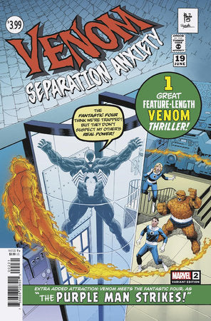 VENOM: SEPARATION ANXIETY #2 PAULO SIQUEIRA HOMAGE VARIANT 6/19/24