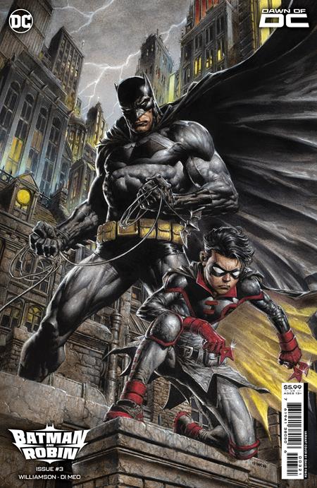 BATMAN Y ROBIN #3 CVR B DAVID FINCH TARJETA VAR 14/11/23