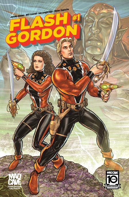 FLASH GORDON #1 IAN CHURCHILL SIGNED CONVENTION EXCLUSIVE VAR (NET) 12/11/24