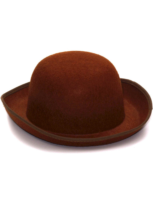 Brown Derby Bowler Hat