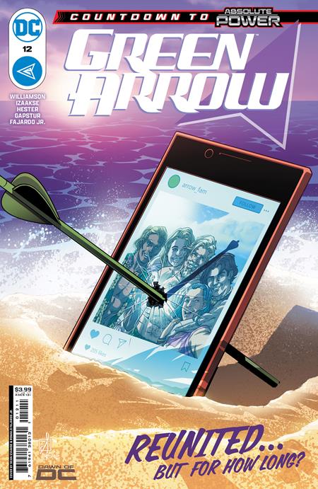 GREEN ARROW #12 CVR A SEAN IZAAKSE 5/28/24