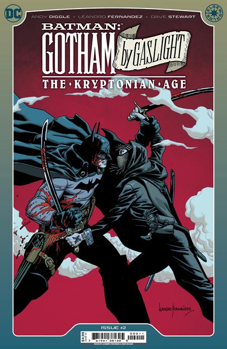 BATMAN GOTHAM BY GASLIGHT THE KRYPTONIAN AGE #1 (OF 12) CVR A LEANDRO FERNANDEZ 7/10/24