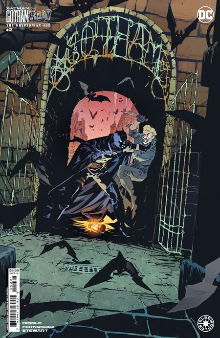 BATMAN GOTHAM BY GASLIGHT THE KRYPTONIAN AGE #2 (OF 12) CVR B RILEY ROSSMO CARD STOCK VAR 7/10/24