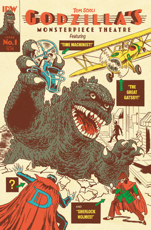 Godzilla’s Monsterpiece Theatre #1 Cover A (Scioli) 10/23/24