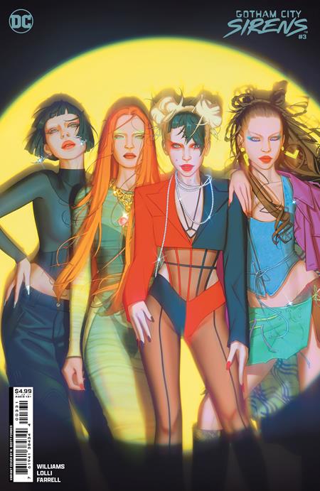 GOTHAM CITY SIRENS #3 (OF 4) CVR B W SCOTT FORBES CARD STOCK VAR 8/21/24