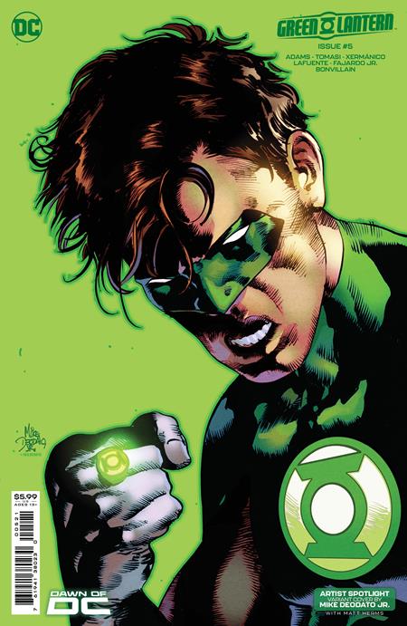 LINTERNA VERDE #5 CVR C MIKE DEODATO JR ARTISTA DESTACADO TARJETA VAR 14/11/23