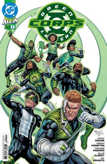 GREEN LANTERN CORPS #1 CVR A FERNANDO PASARIN & OCLAIR ALBERT 2/12/25