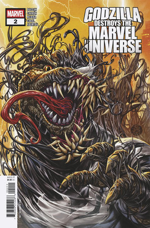 GODZILLA DESTROYS THE MARVEL UNIVERSE #2 8/20/2025