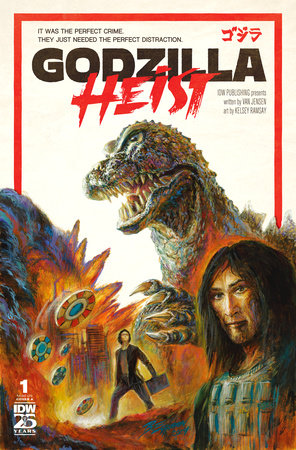 Godzilla: Heist #1 Cover A (Eggleton) 2025