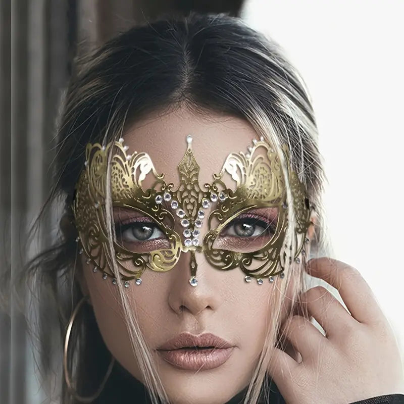 Carnival Golden Masquerade Mask