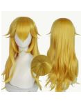 Anime Golden Yellow Wavy Wig