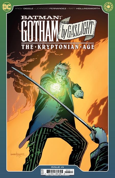 BATMAN GOTHAM BY GASLIGHT THE KRYPTONIAN AGE #4 (OF 12) CVR A LEANDRO FERNANDEZ 9/11/24