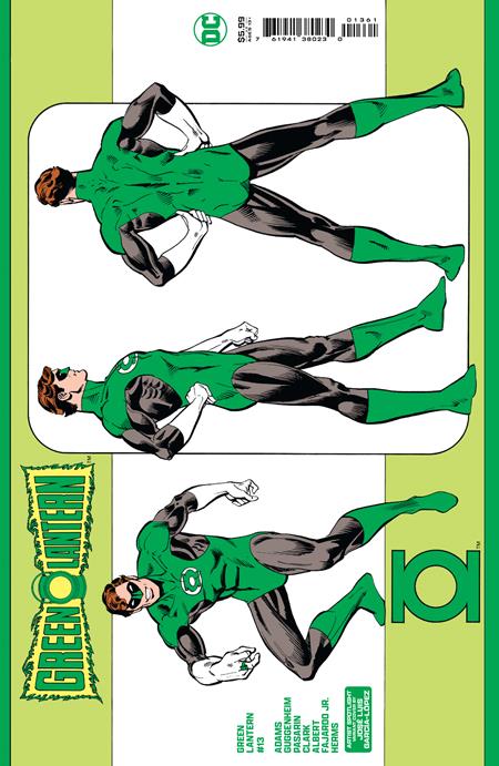 GREEN LANTERN #13 CVR D JOSE LUIS GARCIA-LOPEZ ARTIST SPOTLIGHT CARD STOCK VAR (ABSOLUTE POWER) 7/10/24